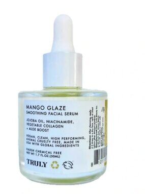 Truly “Mango Glaze” Smoothing Facial Serum 1.7oz-NWOB